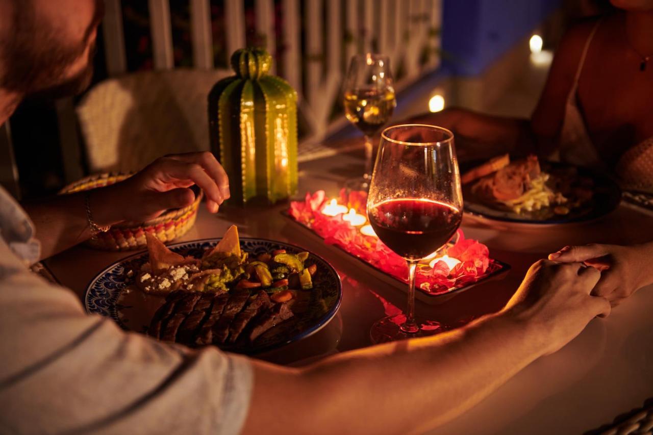 Hotel Luxury Patio Azul (Adults Only) Puerto Vallarta Exteriör bild A wine and tapas bar in Spain